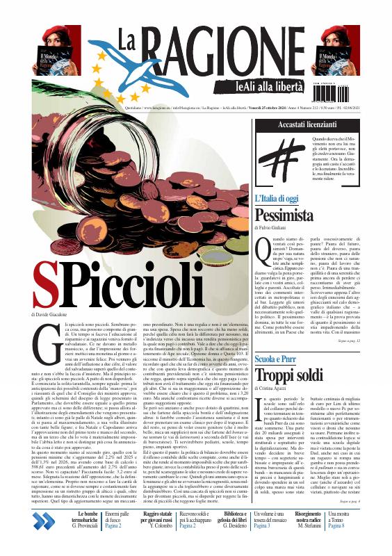 Prima-pagina-la ragione-oggi-edizione-di-oggi-20241025